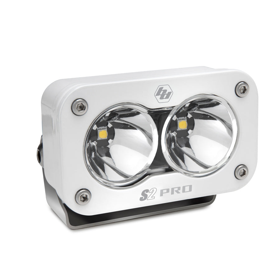 S2 Pro White LED Light Pod (Work/Scene; Clear)