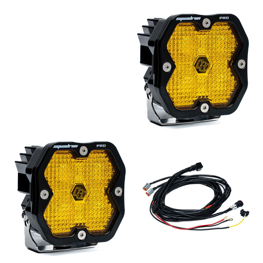 Squadron 2.0 Pro  Pair  LED Work/Scene  Baja Amber