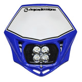 Motorcycle Squadron Pro (A/C) Headlight Kit W/ Shell (Blue Shell; Spot; Clear)