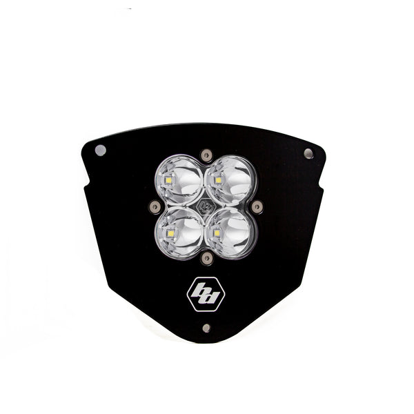Squadron Pro (A/C) Headlight Kit - '06-07 200 XC/XC-W; '05 250 EXC; '05-07 250 SX; '06-07 250 XC/XC-F/XCF-W/XC-W; '05 300 EXC; '06-07 300 XC/XC-W; '07 400 XC-W; '05-07 450 EXC; '06-07 450 XC-W; '05-06 525 EXC (Driving/Combo; Clear)