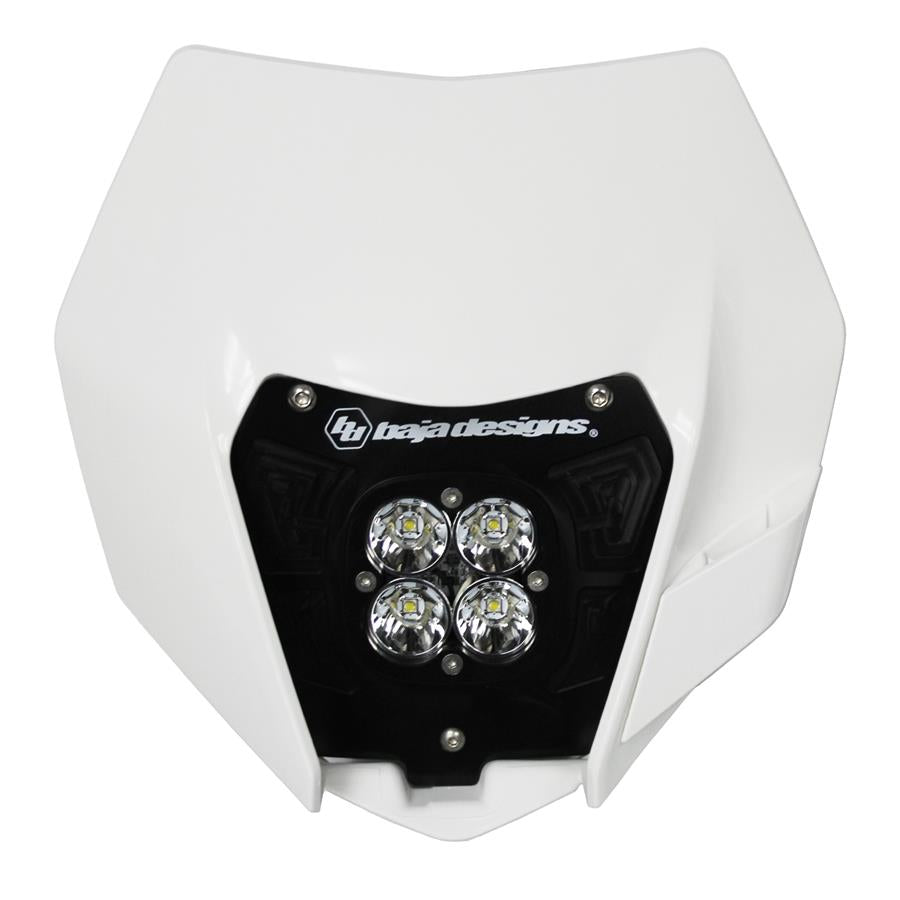 Squadron Pro (D/C) Headlight Kit W/ Shell - '14-16 250 SX-F/250 XC-F/250 XCF-W/350 SX-F/350 XC-F/350 XCF-W; '13-16 450 XC-W/500 XC-W (Driving/Combo; Clear)