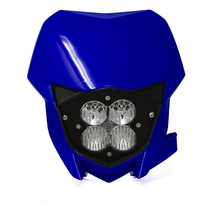 XL Sport Headlight Kit W/ Shell - '21-24 YZ250FX/YZ450FX (Driving/Combo; Clear)
