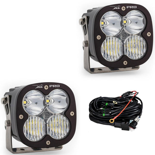 XL Pro LED Light Pod Pair (Driving/Combo; Clear)