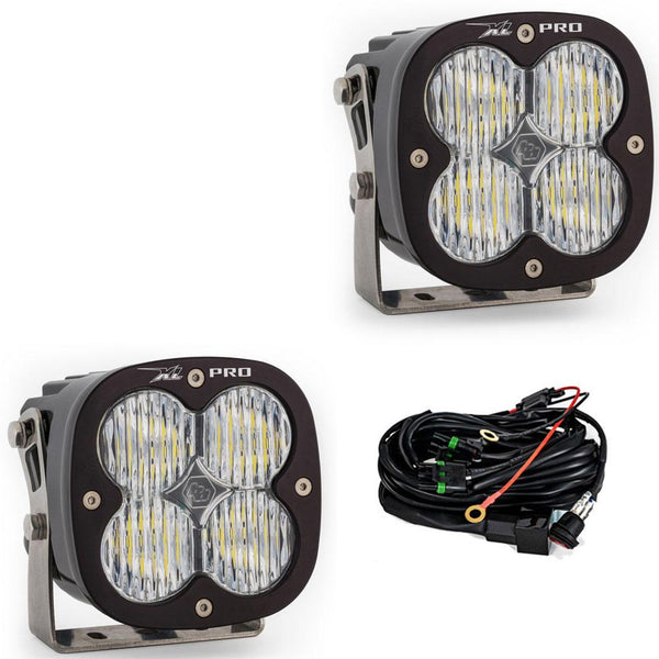 XL Pro LED Light Pod Pair (Wide Cornering; Clear)