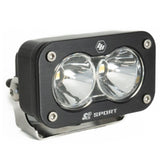 S2 Sport Black LED Light Pod (Spot; Clear)