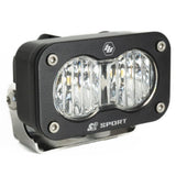 S2 Sport Black LED Light Pod (Wide Cornering; Clear)