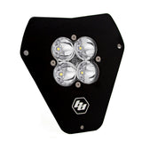 Squadron Sport (A/C) Headlight Kit - '08-09 200 XC; '08-12 200 XC-W/250 SX/XC; '08-10 250 XC-F/XCF-W; '08-12 250 XC-W/300 XC/XC-W; '09-11 400 XC-W; '08-11 450 EXC-R; '08-12 450 XC-F/XC-W; '08-11 530 EXC-R/530 XC-W (Spot; Clear)