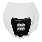 Squadron Sport (A/C) Headlight Kit W/ Shell - '13-16 200 XC-W/250 SX/250 XC/300 XC (Spot; Clear)