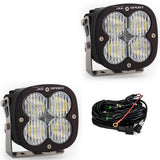 XL Sport LED Light Pod Pair (Wide Cornering; Clear)