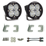 Squadron-R Sport Fog Pocket Kit - '10-18 Wrangler JK; W/ Standard OE Bumper (Wide Cornering; Clear)