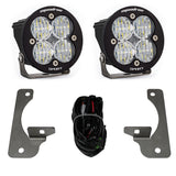 Squadron-R Sport Fog Pocket Kit - '10-18 Wrangler JK; W/ Premium OE Bumper (Wide Cornering; Clear)