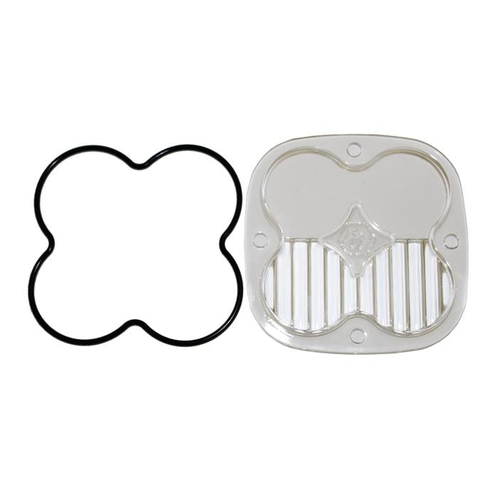 Squadron Light Pod Lens Kit (Driving/Combo; Clear)