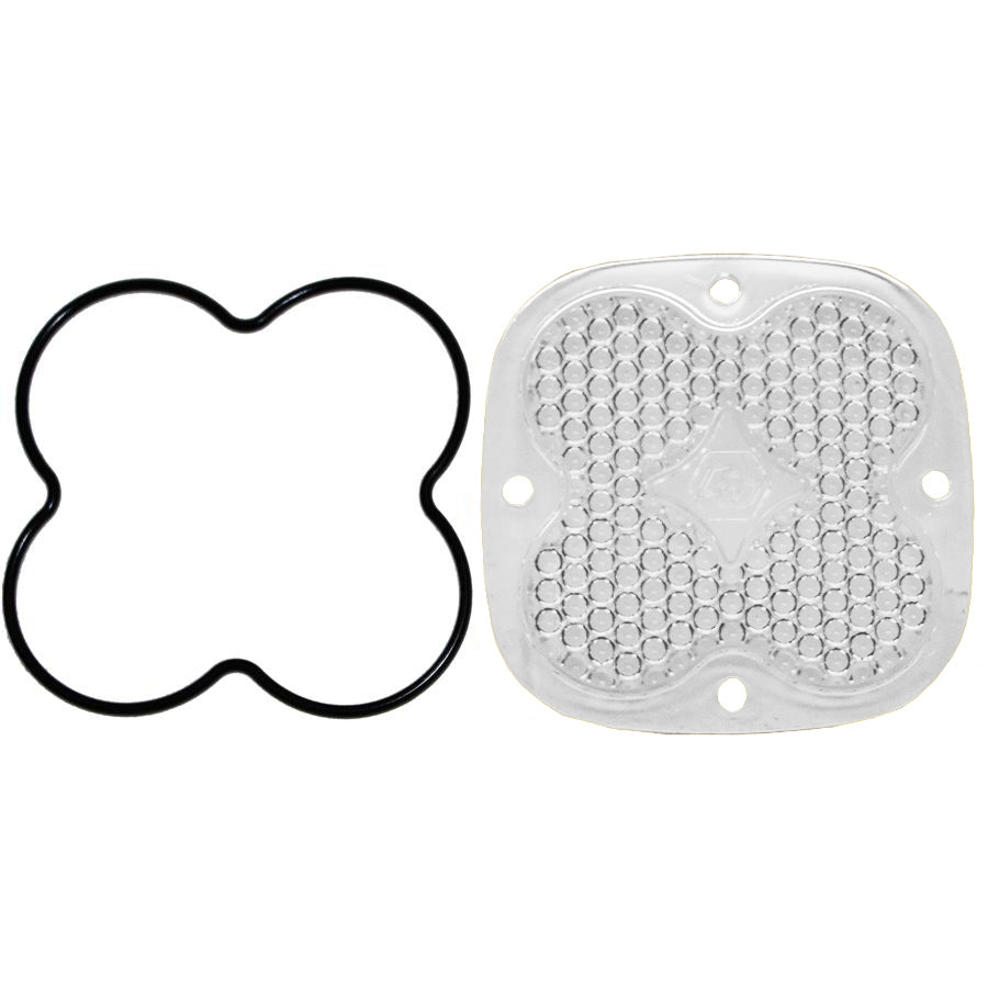 Squadron Light Pod Lens Kit (Work/Scene; Clear)