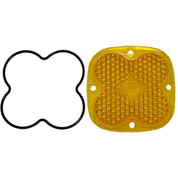 Squadron Light Pod Lens Kit (Work/Scene; Baja Amber)