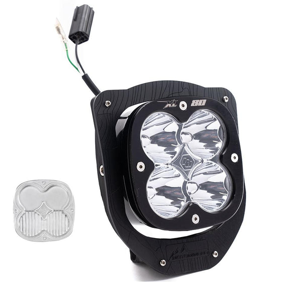 Husqvarna XL80 (D/C) Headlight Kit - 2024-2026 FE 350S; FE 501S; FE350W; FE 501W; FE 450 (Trail; Clear)