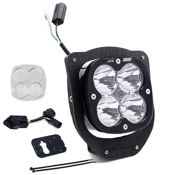 Husqvarna XL80 (D/C) Headlight Kit W/ Dimmer - 2024-2026 FE350W; FE 501W; FE 450 (Trail; Clear)