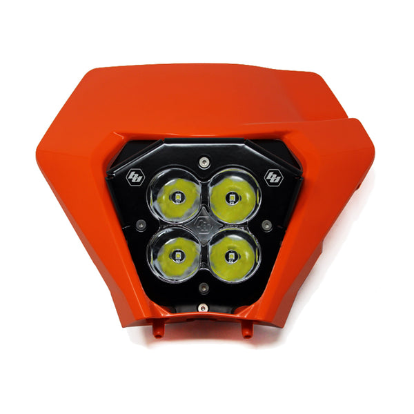 XL80 (D/C) Headlight Kit W/ Shell - '20-21 150 XC-W TPI/250 XC TPI/250 XC-W TPI/300 XC-W TPI/300 XC-W TPI; '20 300 XC-W TPI; '20-21 350 EXC-F/350 XCF-W/500 EXC-F/500 XCF-W (Trail; Clear)