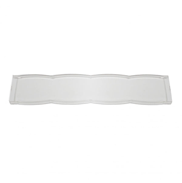 S8 Rock Guard (10 Inch; Clear)