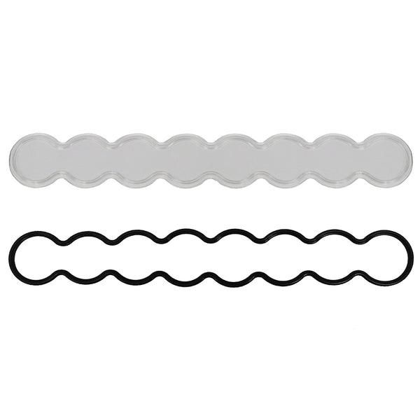 S8 Light Bar Lens Kit (10 Inch; Spot; Clear)