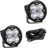 Squadron-R Racer Edition LED Light Pod Pair (Racer Spot; Clear)