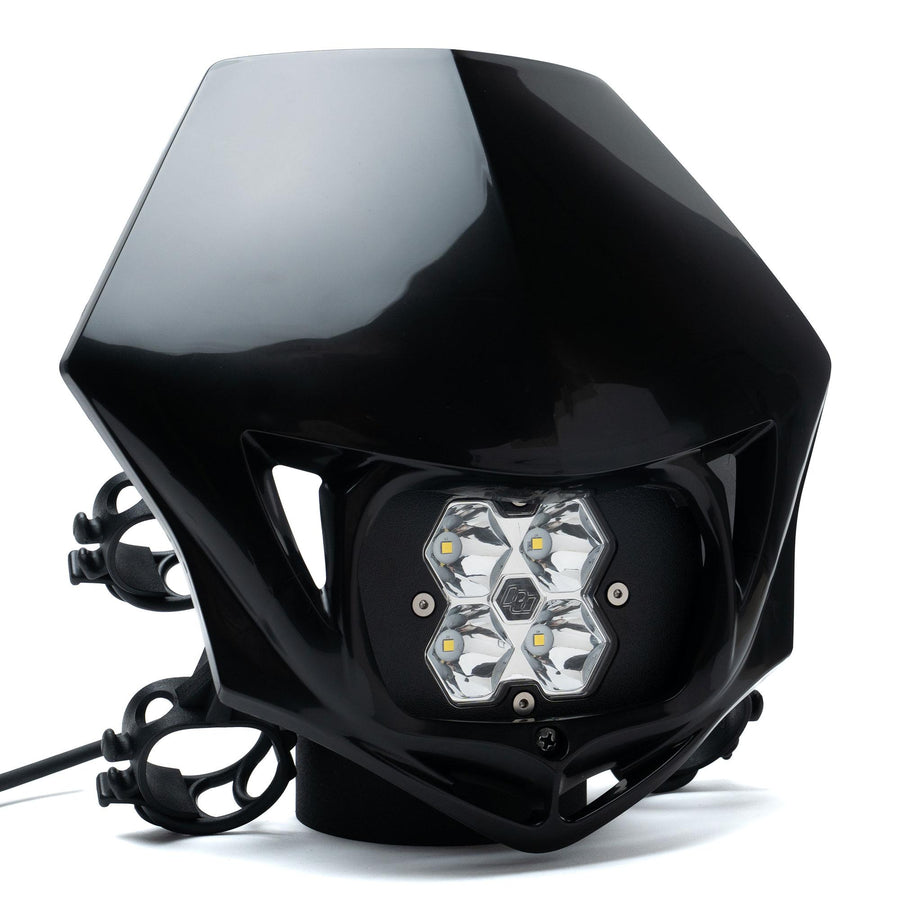Squadron 2.0 Sport Spot Clear  A/C  M/C LED  Race Light  Black