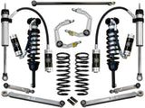 ICON 2010-2024 Toyota 4Runner/2010-2014 Toyota FJ Cruiser 0-3.5" Lift Stage 6 Suspension System Billet UCA