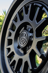 ICON Alloys Anza Satin Black 17 X 8.5 / 6 X 135 6mm Offset 5" BS