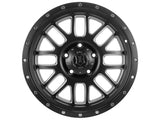 ICON ALLOYS ALPHA SAT BLK MILL WIN - 20 X 9 / 8 X 180 / 12MM / 5.5" BS