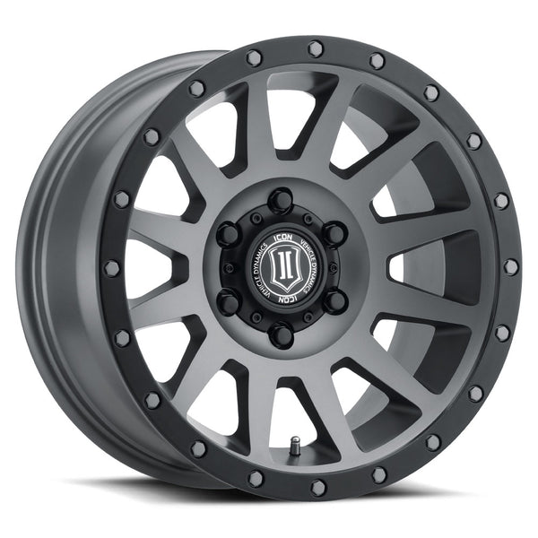 ICON Alloys Compression Titanium 17 X 8.5 / 6 X 5.5 25mm Offset 5.75" BS