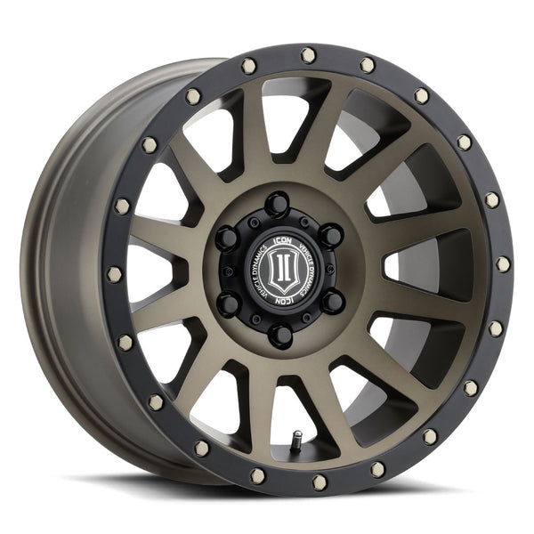 ICON Alloys Compression Bronze 18 X 9 / 6 X 5.5 25mm Offset 6" BS