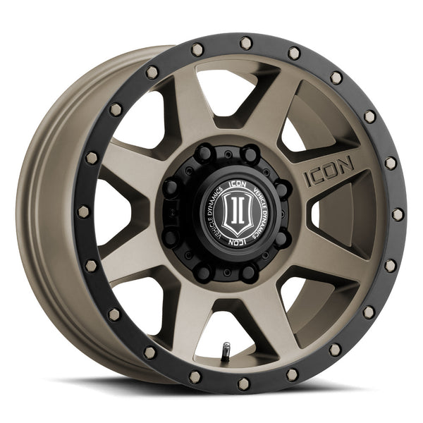 ICON ALLOYS REBOUND HD BRONZE - 17 X 8.5 / 8 X 6.5 / 13MM / 5.25" BS