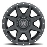 ICON ALLOYS REBOUND SAT BLK - 20 X 9 / 8 X 180 / 12MM / 5.5" BS