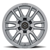 ICON ALLOYS VECTOR 6 TITANIUM - 17 X 8.5 / 6 X 120 / 0MM / 4.75" BS