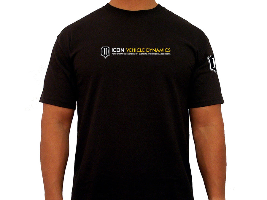 ICON STANDARD TEE BLACK - XXXLARGE