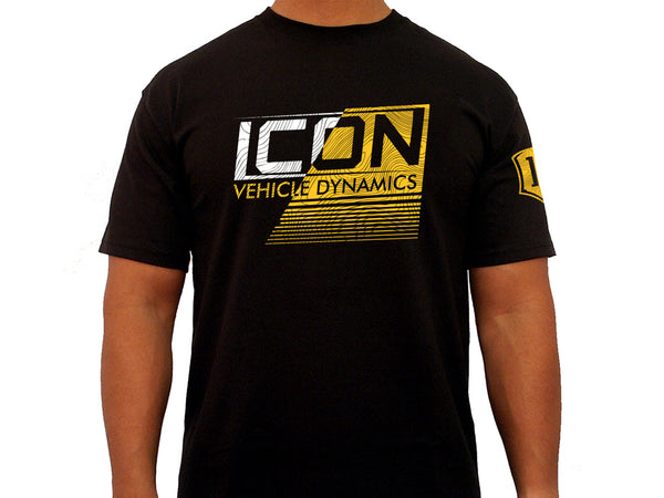 ICON STRIKEOUT TEE BLACK - XLARGE