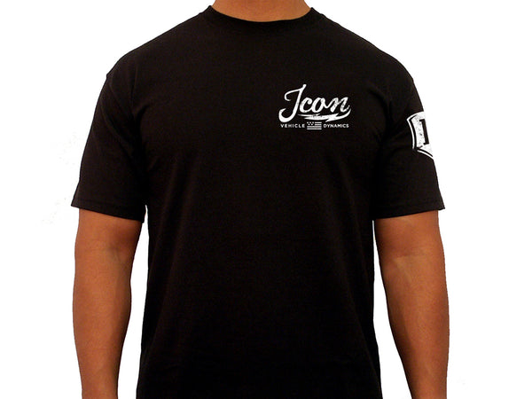 ICON VINTAGE TEE BLACK - XLARGE