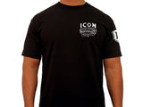 ICON WESTERN TEE BLACK - LARGE