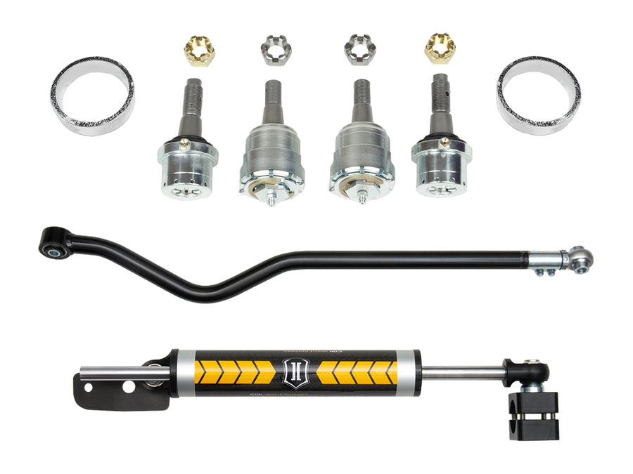 ICON 2018-2023 Jeep Wrangler JL/2020-2023 Jeep Gladiator Ultimate Front End Kit Stage 3