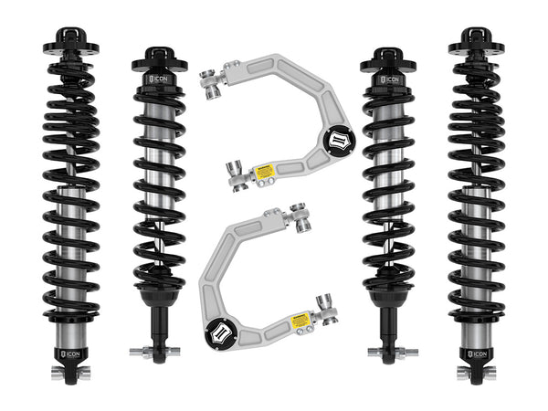 ICON 2021-2023 Ford Bronco Sasquatch 2-3" Lift Stage 3 Suspension System Billet Heavy Rate Rear Spring