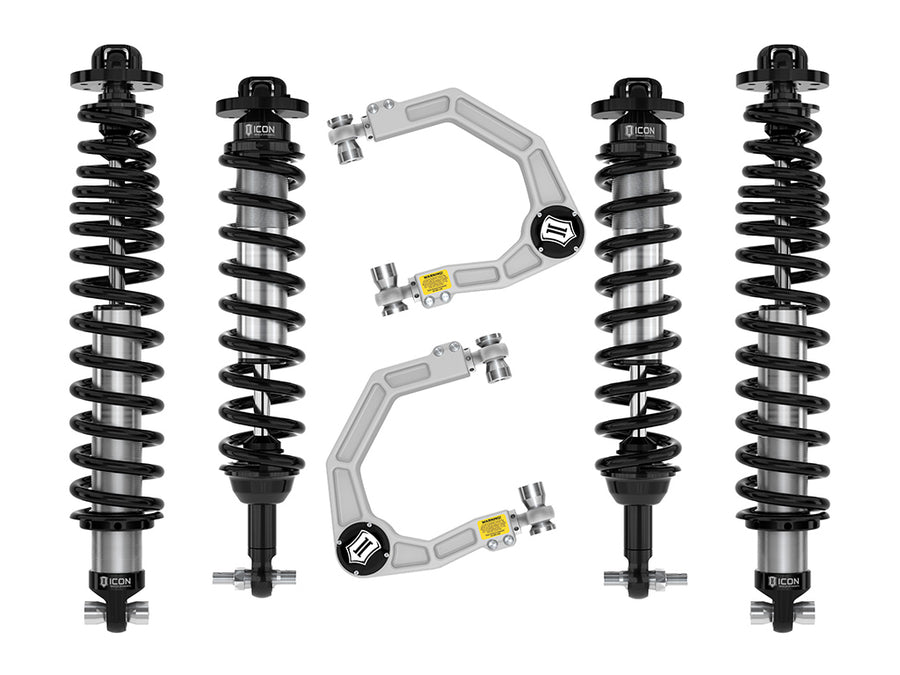 ICON 2021-2023 Ford Bronco Sasquatch 2-3" Lift Stage 3 Suspension System Billet Heavy Rate Rear Spring
