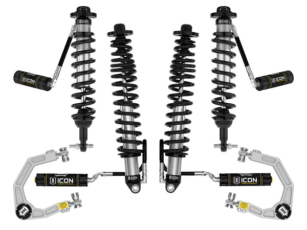 ICON 2021-2023 Ford Bronco Sasquatch 2-3" Lift Stage 4 Suspension System Billet