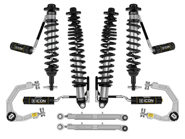 ICON 2021-2023 Ford Bronco Sasquatch 2-3" Lift Stage 5 Suspension System Billet