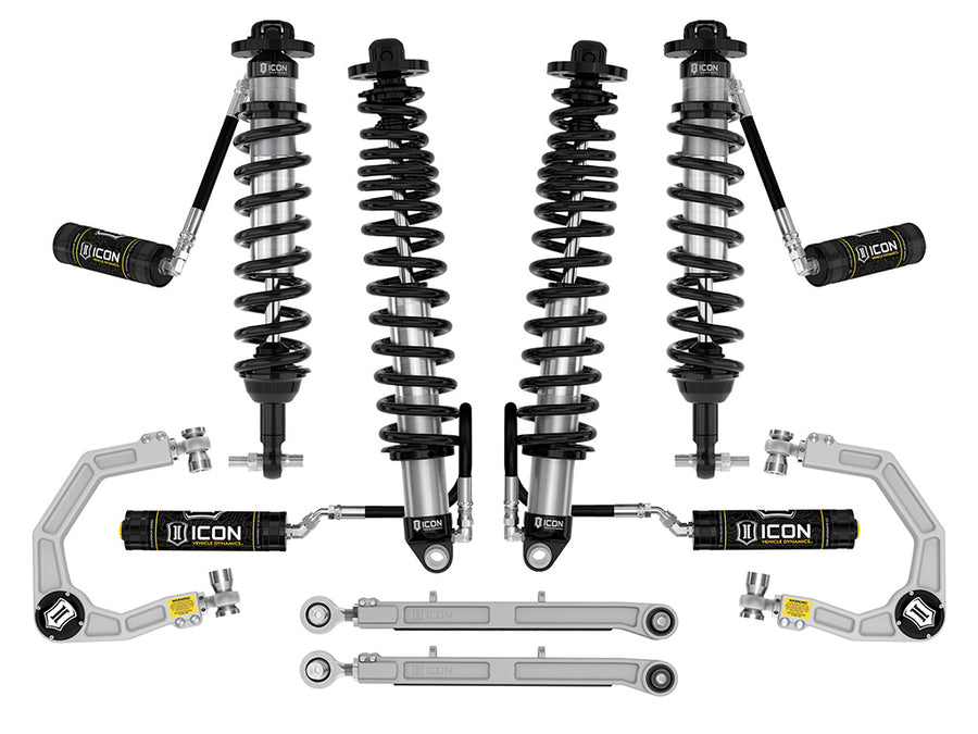 ICON 2021-2023 Ford Bronco Sasquatch 2-3" Lift Stage 5 Suspension System Billet