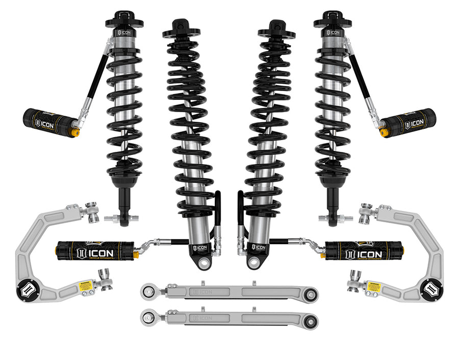 ICON 2021-2023 Ford Bronco Sasquatch 2-3" Lift Stage 6 Suspension System CDCV Billet