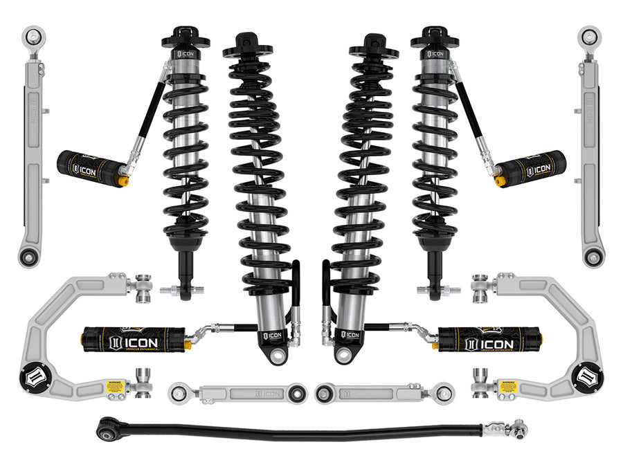 ICON 2021-2023 Ford Bronco Sasquatch 2-3" Lift Stage 7 Suspension System CDCV Billet