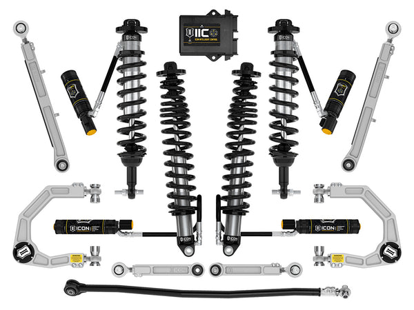 ICON 2021-2023 Ford Bronco Sasquatch 2-3" Lift Stage 8 Suspension System Billet