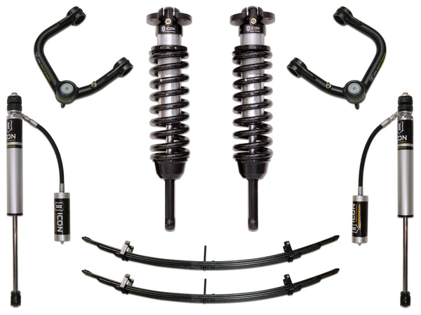 ICON 2005-2015 Toyota Tacoma 0-3.5" Lift/2016-2023 Tacoma 0-2.75" Lift Stage 3 Suspension System Tubular UCA
