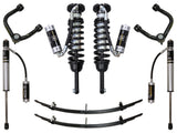 ICON 2005-2015 Toyota Tacoma 0-3.5" Lift/2016-2023 Tacoma 0-2.75" Lift Stage 4 Suspension System Tubular UCA