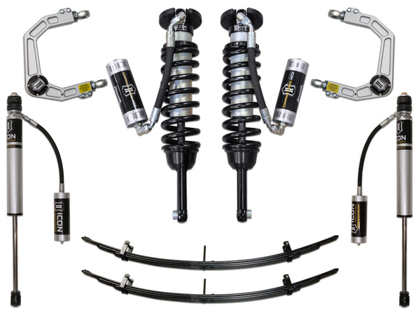 ICON 2005-2015 Toyota Tacoma 0-3.5" Lift/2016-2023 Tacoma 0-2.75" Lift Stage 4 Suspension System Billet UCA