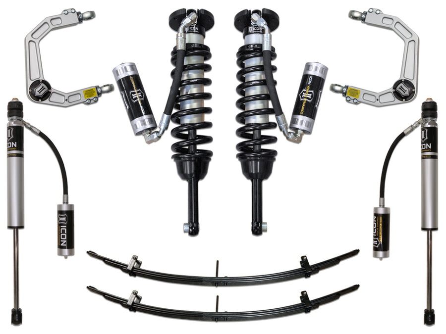 ICON 2005-2015 Toyota Tacoma 0-3.5" Lift/2016-2023 Tacoma 0-2.75" Lift Stage 4 Suspension System Billet UCA